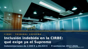 Inclusión indebida en la CIRBE: doctrina del Tribunal Supremo sobre el derecho al honor